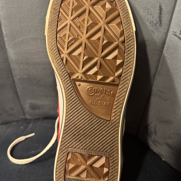 Converse Chuck Taylor All Star Ox Low Top Unisex Sneakers (Red) Men 7 / Women 9 - Picture 12 of 12